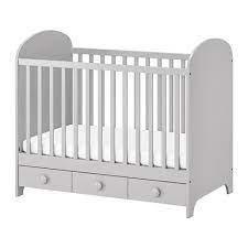 Dress your bed in #lyktfibbla, pull with all your baby essentials within reach on the #smågöra changing table/bookshelf, you'll. Gonatt Bed For Children Light Gray 002 579 53 Reviews Price Where To Buy