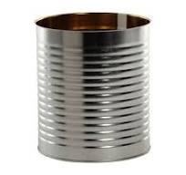 5 lb Coffee Can, Gold Epoxy Phenolic Lined, 603x700, Open Top with Lids