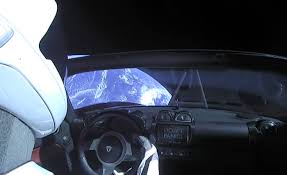 Elon musk, tesla, and spacex made history another way today, too. Watch Spacex Launched A Tesla Roadster Into Space Vox
