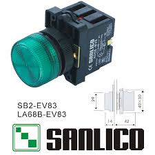 Illuminated Indicator Signal Lamp Pilot Light Sb2 La68b Xb2 Ev83 With Led Led Electrical Equipment Light