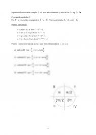 Formule de formare pentru rezolvarea problemelor matematice. Lectie Numere Complexe 165243 Graduo