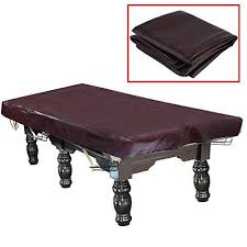 Blackpoolfa 8 Foot Heavy Duty Fitted Pool Table Billiard Cover Dustproof Table Cloth Emulsion Leather Cotton Backing Desk C Desk Cover Table Cloth Pool Table