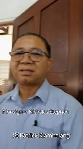 Kumpulan Kata Motivasi dari Msgr Nicholas Stephen
