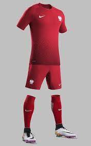Poland Euro 2016 Away Kit Released Soccer Uniforms Design Soccer Shirts Soccer Uniforms