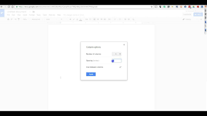 All selected text should now merge together. How To Insert Columns Into Google Docs Youtube