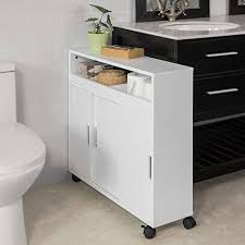 See our picks for the best 10 bathroom cabinet for toilet papers in uk. Haotian New Version Bathroom Toilet Paper Roll Holder Bathroom Storage Cabinet Cupboard On Wheels Bzr02 W Pricepulse