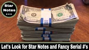 How do you tell if a 20 is real? Hunting 1 Bills 500 For Star Notes And A Fancy Serial Numbers Youtube