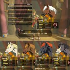 Gets Epona via amiibo. Immediately knows what to name the other 4 horses.  Just wish they were in alphabetical order at the stables. :  rBreath_of_the_Wild