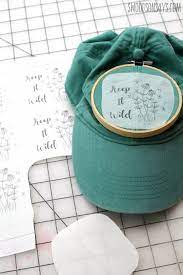 How To Embroider A Hat By Hand Embroidered Hats Ideas How To Embroider A Hat Hat Embroidery
