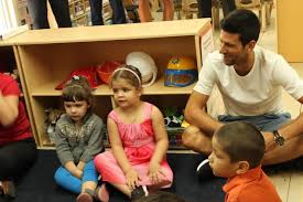 Born 22 may 1987) is a serbian professional tennis player. Adom Tennis Champ Novak Djokovic Visits Centro Mater East