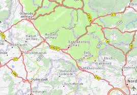 Ob eine anspruchsvolle mehrtageswanderung oder eine leichte familientour: Michelin Landkarte Bad Lauterberg Im Harz Stadtplan Bad Lauterberg Im Harz Viamichelin