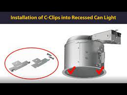 Recessed lighting clips installation 01 democratic party. C Clip Installation Into Can Light Youtube