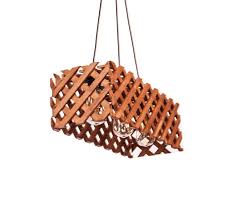 Ahsap Yatay Kafes 3 Lu Sarkit Avize Avize Bamboo Crafts Wood Lamps Lamp