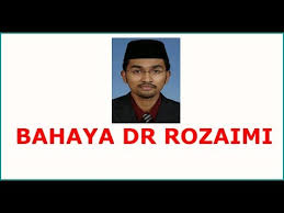 Ada sedikit kekecohan/kontrovesi berlaku pada majlis ilmu dr rozaimi ramle di perlis. Awas Bahaya Dr Rozaimi Yang Wajib Anda Tahu Youtube