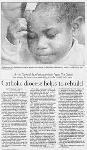 1998-7-22_Pittsburgh Post-Gazette_Fr. Francis Interview about New Guinea  Tidal Wave