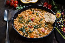 I substituted great northern beans in place of the chickpeas since my family isn't crazy about garbanzo beans, and this recipe was a huge hit. Vegan Tuscan White Bean Soup In The Instant Pot Fatfree Vegan Kitchen