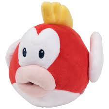 Super Mario Bros. Cheep Cheep 6 Plush Toy | Fruugo NO