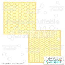 Download Honeycomb Background Stencil Overlays Free Svg Files For Silhouette Cricut Make The Cut Scan N Cut