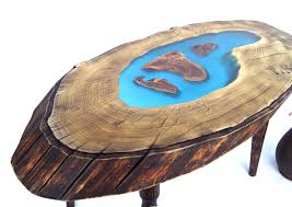 Epoxy resin coffee tables and epoxy resin side tables. Live Edge Wood Slab Coffee Table Epoxy Resin River Desk Large Etsy Wood Slab Coffee Table Wood Live Edge Wood