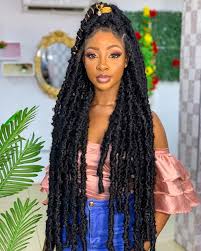 Maybe you would like to learn more about one of these? 12 Inch Butterfly Locs Crochet Hair Crochet Hair Styles Deep Wave Hairstyles Curly Crochet Hair Styles
