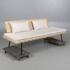 The glass doors make everything visible and make the shelf more durable. Daybed Sensual Ilse Crawford Ikea Furniture Sofas Seatings Auctionet