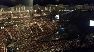 prudential center section 210 concert seating