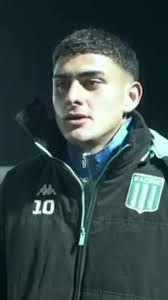 Máximo Paredes, autor del gol, en el triunfo de Racing ante Boca en reserva