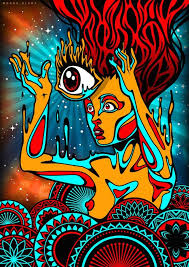 Trippy Third Eye Psytrance Goa Psychedelic Space Vector Digital Art Drawing Adobe Illustrator Mandala Geometry Pattern Woke Melt Psychedelic Drawings Psychedelic Space Psychadelic Art What is popularly referred to as the third eye is a sensing organ, that is no longer used by the human body. trippy third eye psytrance goa
