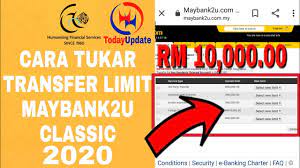 Bagaimana mengukuhkan kewangan dengan emas. Cara Tukar Transfer Limit Maybank2u Tukar Limit Rm 10 000 Full Tutorial Malayu 2020 Tofay Update Youtube