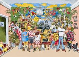 With plenty of variations and some styles exclusive to the works, there's plenty to choose from. Wasgij Finished Images Puzzle Art Hidden Pictures Christmas Quiz