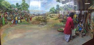 Village Hat Village Art Painting