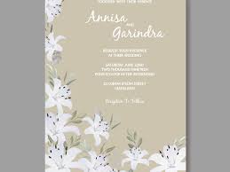 Beautiful Floral Frame Wedding Invitation Card Template Premiu Wedding Invitation Card Template Wedding Invitations Wedding Frames