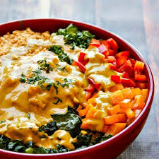 Superfood Chopped Thai Salad With A Delicious Coconut Curry Dressing Low Carb Vegetarian Recipes Low Carb Vegetarian Food