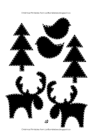 Lostbumblebee Christmas Silhouettes Silhouette Christmas Christmas Sewing Christmas Art