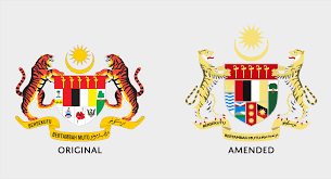 As the malaysian emblem descended from the coat of arms of the federated malay states under british colonial rule, the current while the establishment of the malayan union in 1946 brought about the merging of the fms with the five unfederated malay states and two of the straits settlements. A More Logical Take On Malaysia S Coat Of Arms Heraldry