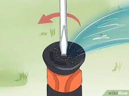 Landscape irrigation products adjustment screw. 3 Ways To Adjust Rainbird Sprinklers Wikihow