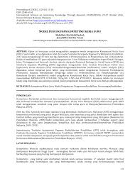 Pengurusan sekolah 2011‎ > ‎. Pdf Model Pengukuran Kompetensi Kerja Guru