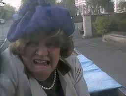 Hyacinth's regular Postman (David Janson) 10 years ago in 2014.*