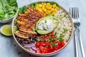 That's basically our entire food mantra. The Best Chicken Burrito Bowl Recipe Healthy Fitness Meals