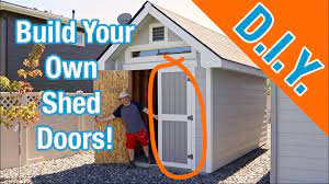 How to make a folding closet door look like a chinese screen. How To Build Shed Doors How To Build A Shed Ep 20 Youtube