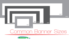 banners com common vinyl banner sizes