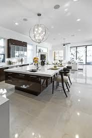 white cabinets and modern kitchen islands