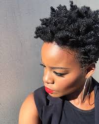 Double sided goddess braids on short. 15 Tapered Cut Hairstyles For 4c Natural Hair