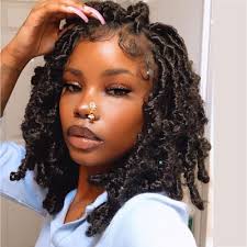We did not find results for: Butterfly Loc Crochet Hair 12inch Bob Distressed Crochet Faux Locs Hair Pre Looped Short Black Boho Soft Locs Crochet Braids My Pretty Hair