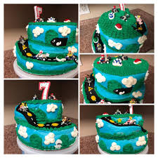I enjoy modeling and, mario is hand crafted and edible, if you could you bring yourself to. Mario Kart Cake For My Son S 7th Birthday Baking