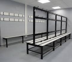Bench Seating Changing Rooms Changing Room Gym Interior Room Planning