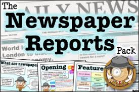 The lined space provided for your written work indicates the approximate length of the writing expected. Newspaper Reports Pack 200 Primary Resources For Teachers