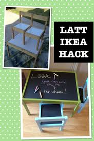 Ikea Hack Latt Children S Table Dissembled And Cleaned Primed Pieces With Primer Spray Paint N Painted Kids Chairs Ikea Kids Table And Chairs Kids Playroom