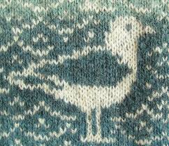 seagull pattern by ruth sorensen fair isle knitting