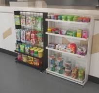Amazon.com: Supermarket Display Shelf Small Checkout Counter ...